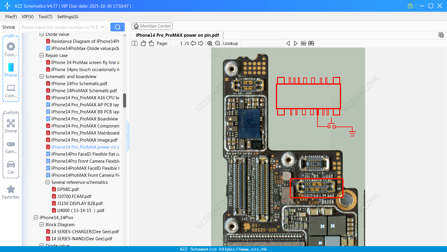 IPhone14 Pro_ProMAX Power On Pin